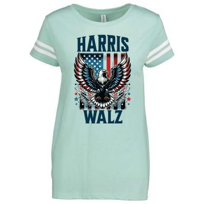 Harris Walz Kamala Harris Walz 2024 Enza Ladies Jersey Football T-Shirt