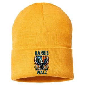 Harris Walz Kamala Harris Walz 2024 Sustainable Knit Beanie