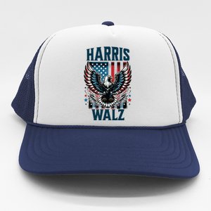 Harris Walz Kamala Harris Walz 2024 Trucker Hat