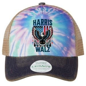 Harris Walz Kamala Harris Walz 2024 Legacy Tie Dye Trucker Hat