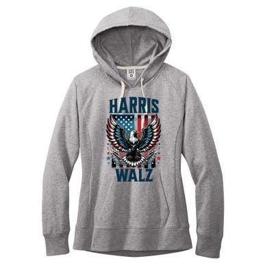 Harris Walz Kamala Harris Walz 2024 Women's Fleece Hoodie