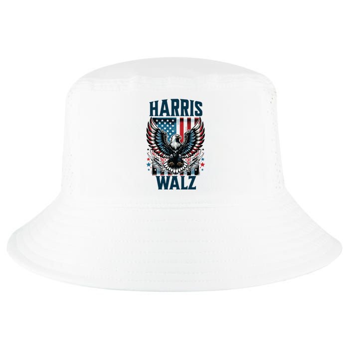 Harris Walz Kamala Harris Walz 2024 Cool Comfort Performance Bucket Hat