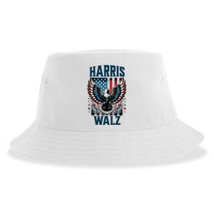 Harris Walz Kamala Harris Walz 2024 Sustainable Bucket Hat