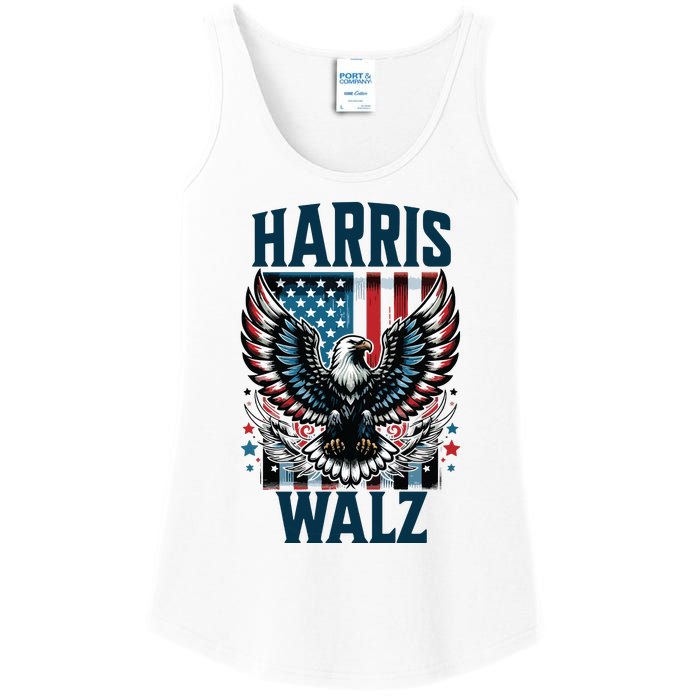 Harris Walz Kamala Harris Walz 2024 Ladies Essential Tank