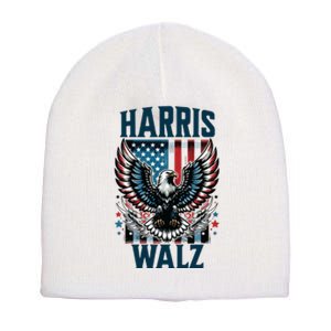 Harris Walz Kamala Harris Walz 2024 Short Acrylic Beanie