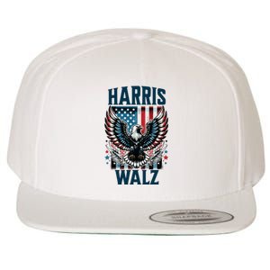 Harris Walz Kamala Harris Walz 2024 Wool Snapback Cap