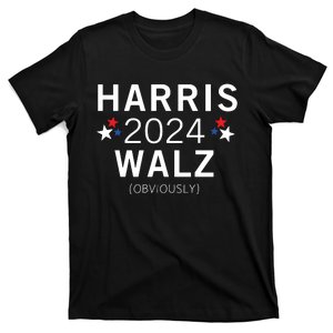 Harris Walz Kamala Democrat Voting Presidential Election T-Shirt