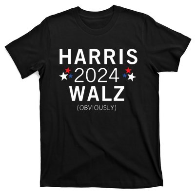 Harris Walz Kamala Democrat Voting Presidential Election T-Shirt