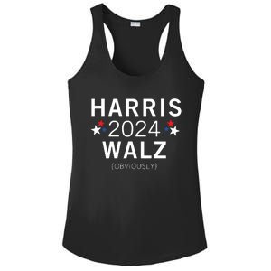 Harris Walz Kamala Democrat Voting Presidential Election Ladies PosiCharge Competitor Racerback Tank