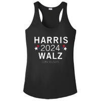 Harris Walz Kamala Democrat Voting Presidential Election Ladies PosiCharge Competitor Racerback Tank