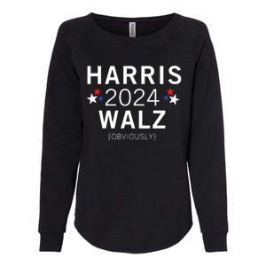 Harris Walz Kamala Democrat Voting Presidential Election Womens California Wash Sweatshirt