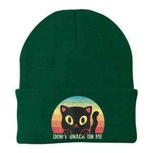 Harris Walz Kamala 2024 Support DonT Snack On Me Cat Knit Cap Winter Beanie