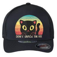 Harris Walz Kamala 2024 Support DonT Snack On Me Cat Flexfit Unipanel Trucker Cap