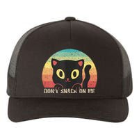 Harris Walz Kamala 2024 Support DonT Snack On Me Cat Yupoong Adult 5-Panel Trucker Hat