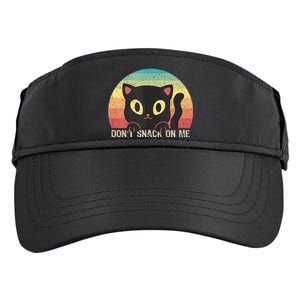 Harris Walz Kamala 2024 Support DonT Snack On Me Cat Adult Drive Performance Visor