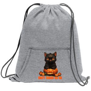 Harris Walz Kamala 2024 Support DonT Snack On Me Cat Sweatshirt Cinch Pack Bag