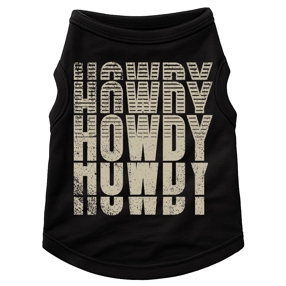 Howdy Western Life Country Gal Ranch Horse Lover Rodeo Rider Doggie Tank