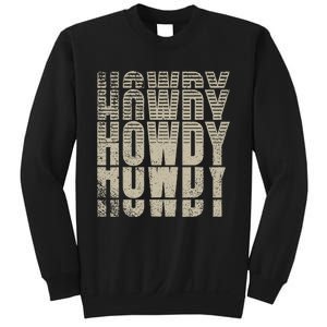 Howdy Western Life Country Gal Ranch Horse Lover Rodeo Rider Sweatshirt