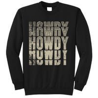 Howdy Western Life Country Gal Ranch Horse Lover Rodeo Rider Sweatshirt