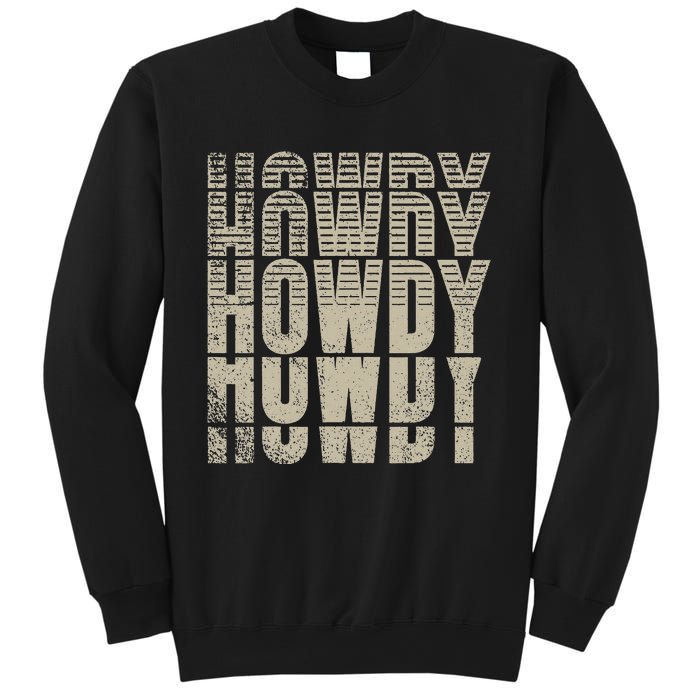 Howdy Western Life Country Gal Ranch Horse Lover Rodeo Rider Sweatshirt