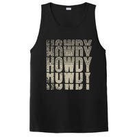 Howdy Western Life Country Gal Ranch Horse Lover Rodeo Rider PosiCharge Competitor Tank