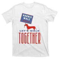 Harris Walz LetS Walk Together T-Shirt