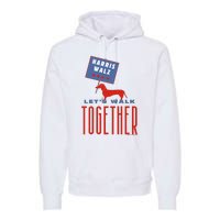 Harris Walz LetS Walk Together Premium Hoodie