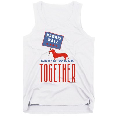 Harris Walz LetS Walk Together Tank Top