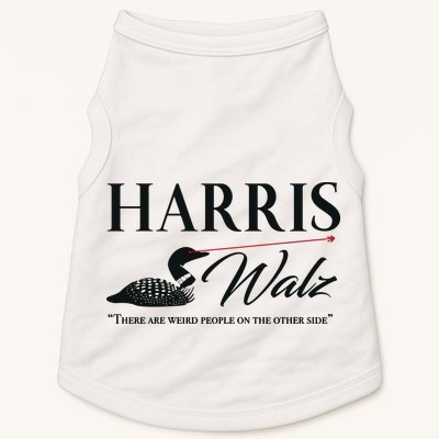 Harris Walz Laser Loon Weird Campaign Doggie Tank