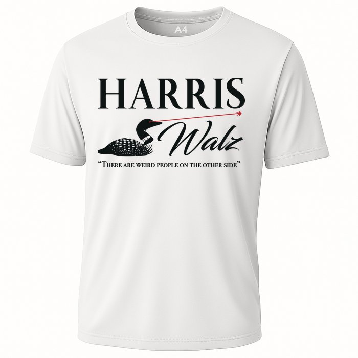 Harris Walz Laser Loon Weird Campaign Cooling Performance Crew T-Shirt