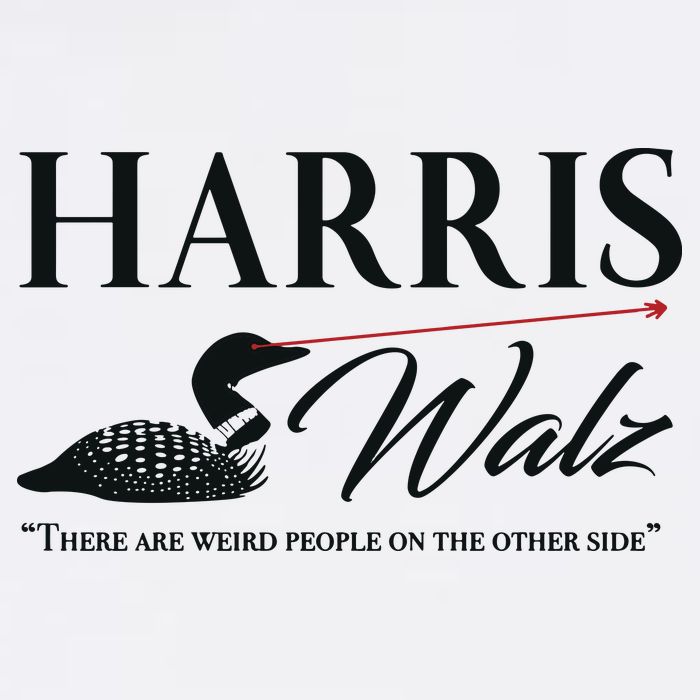 Harris Walz Laser Loon Weird Campaign Cooling Performance Crew T-Shirt