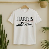 Harris Walz Laser Loon Weird Campaign T-Shirt