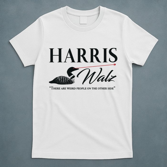 Harris Walz Laser Loon Weird Campaign T-Shirt