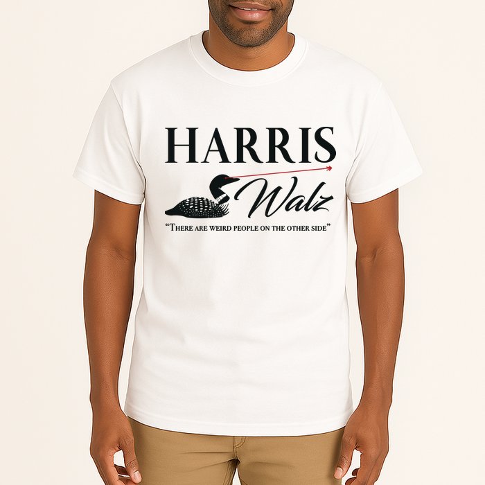 Harris Walz Laser Loon Weird Campaign Tall T-Shirt