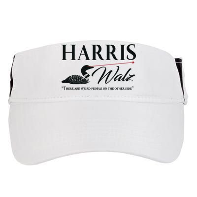 Harris Walz Laser Loon Weird Campaign Adult Drive Performance Visor