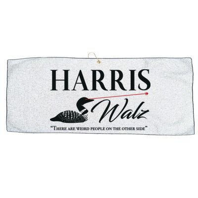 Harris Walz Laser Loon Weird Campaign Large Microfiber Waffle Golf Towel