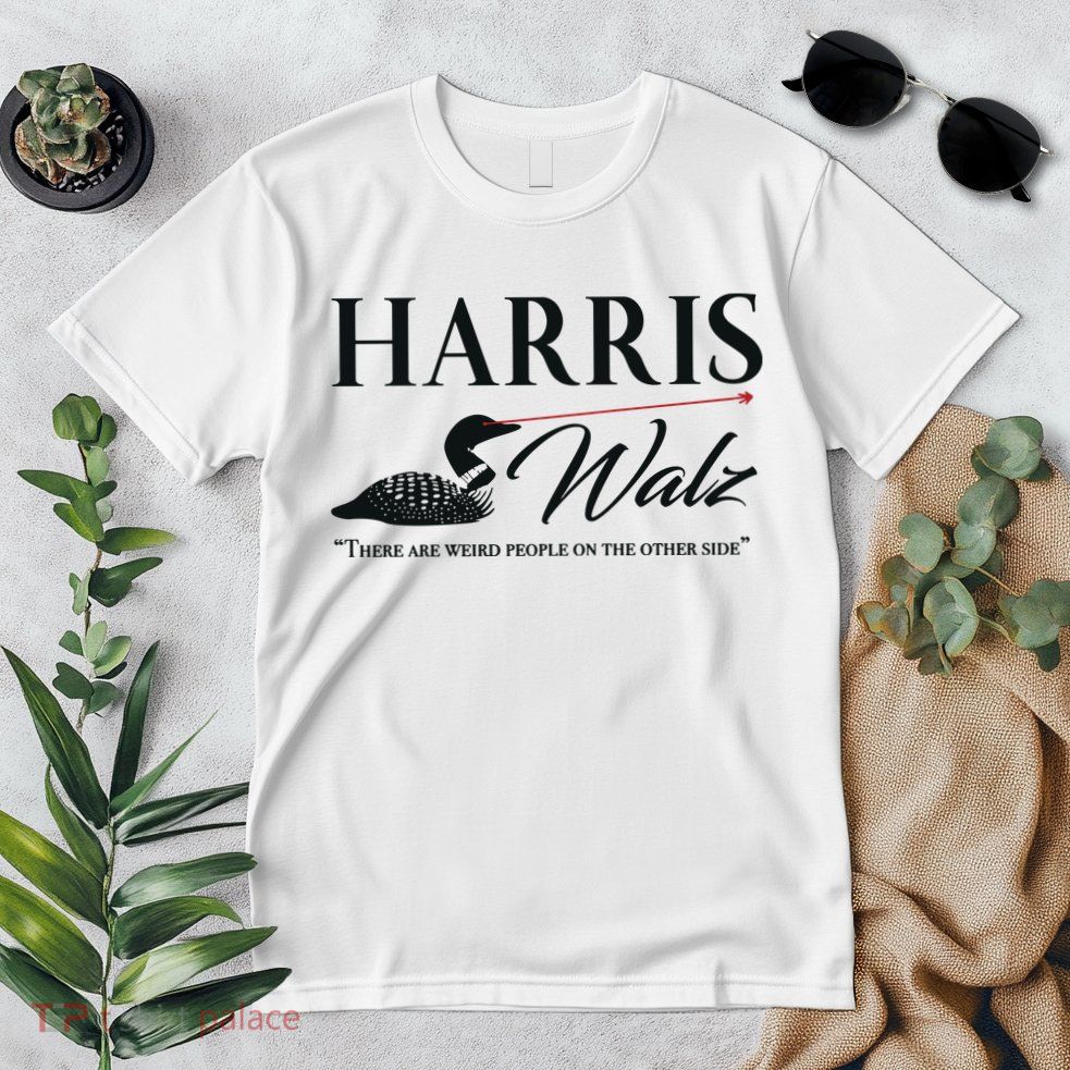 Harris Walz Laser Loon Weird Campaign Premium T-Shirt