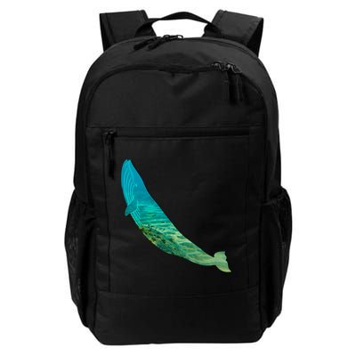 Humpback Whale Lovers Silhouette Earth Day And Ocean Week Gift Backpack