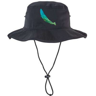 Humpback Whale Lovers Silhouette Earth Day And Ocean Week Gift Bucket Hat