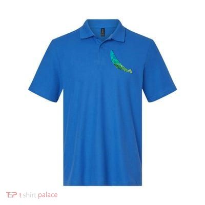 Humpback Whale Lovers Silhouette Earth Day And Ocean Week Gift Polo