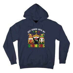 Hangin With My Gnomigos 3 Mexican Gnomes Cinco De Mayo Tall Hoodie