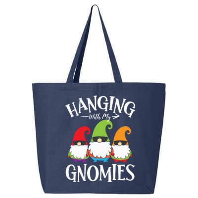 Hanging With My Gnomies Gnomes Christmas Squad 25L Jumbo Tote