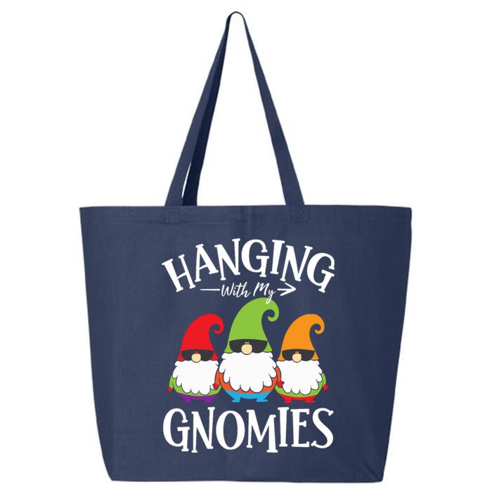 Hanging With My Gnomies Gnomes Christmas Squad 25L Jumbo Tote