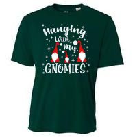 Hanging With My Gnomies Christmas Winter Cooling Performance Crew T-Shirt