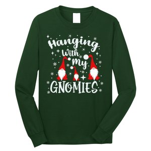 Hanging With My Gnomies Christmas Winter Long Sleeve Shirt