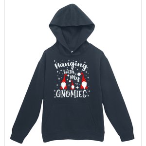 Hanging With My Gnomies Christmas Winter Urban Pullover Hoodie