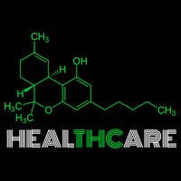 Healthcare Weed Molecule Funny Cooling Performance Crew T-Shirt