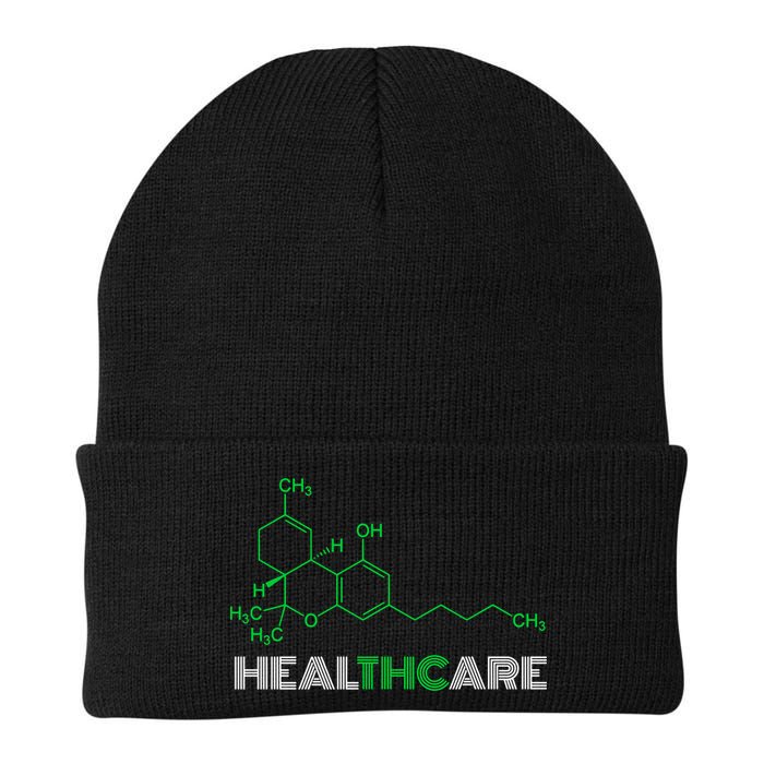 Healthcare Weed Molecule Funny Beanie