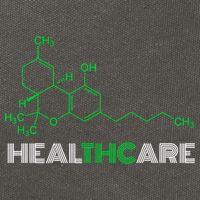Healthcare Weed Molecule Funny Cotton Canvas Backpack