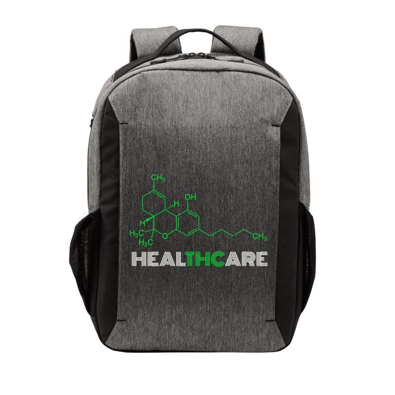 Healthcare Weed Molecule Funny Vector Backpack